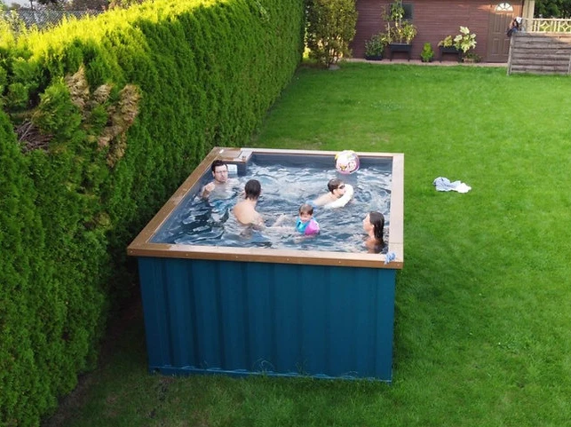 Piscine spa Container 3,0mx 3,0m , jacuzzi, neuf