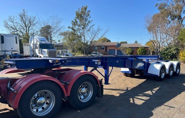 Ridelles Haulmark Tri/A B-Double de 7 m