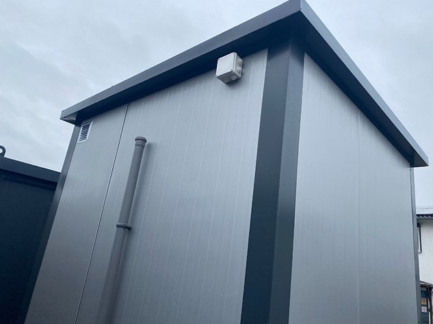 Conteneur Sanitaire WC Box neuf avec Cabine Double