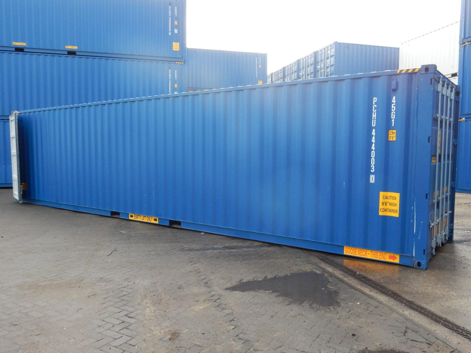 Container 40 pieds High-cube Double porte