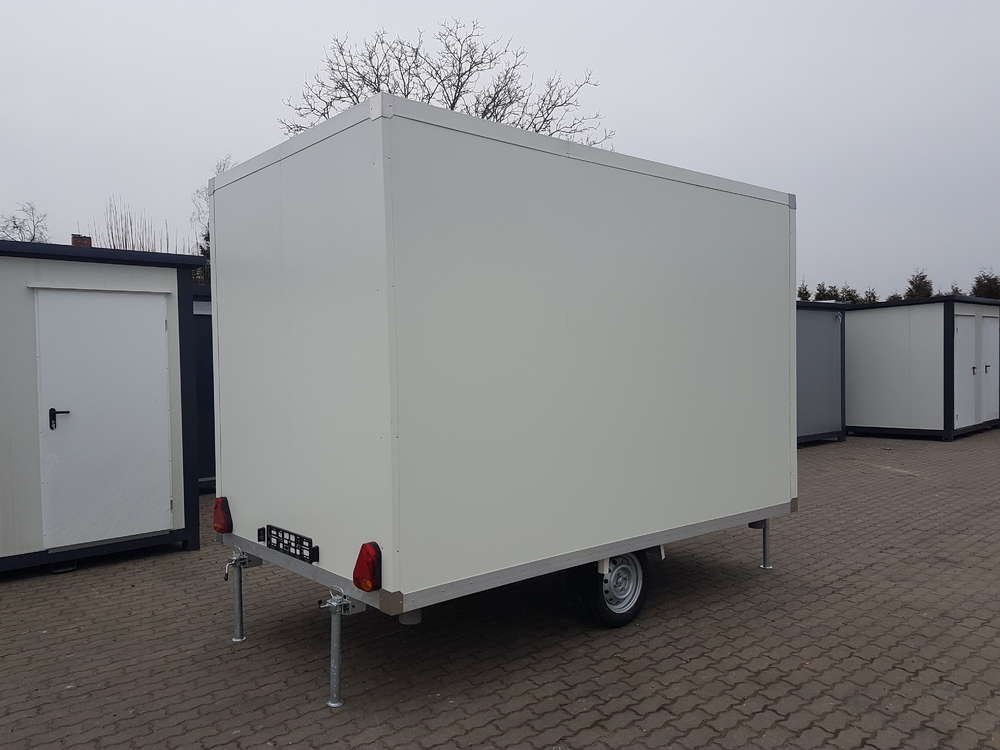 Remorque Sanitaire avec toilette double 3,50x2M 750KG