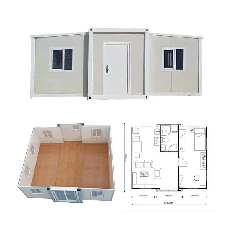Conteneur d’habitation mobile / Bois de luxe