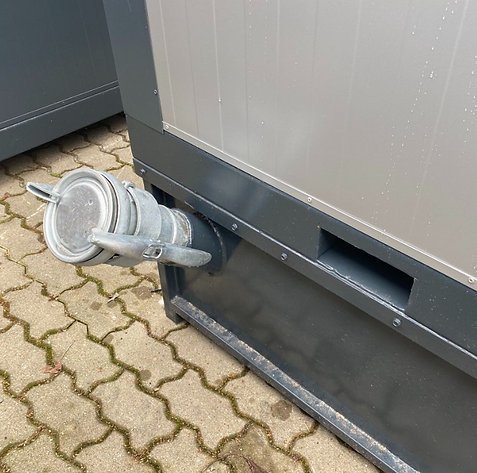 Conteneur Sanitaire WC Box neuf avec Cabine Double