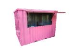 Container bar pliable 3 x 2m- Rose RAL 3014