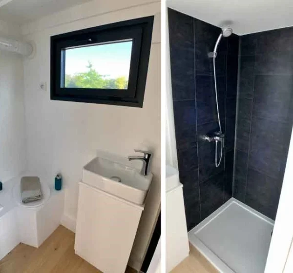 Beste Mezzanine Tiny House Familiale 6 place