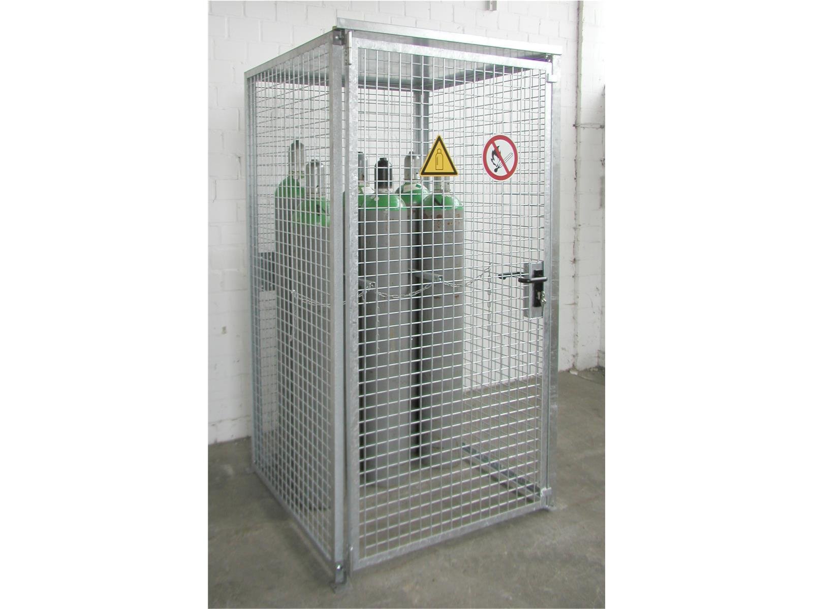 Conteneur de bouteille de gaz galvanisé à chaud GFC-M0 / D