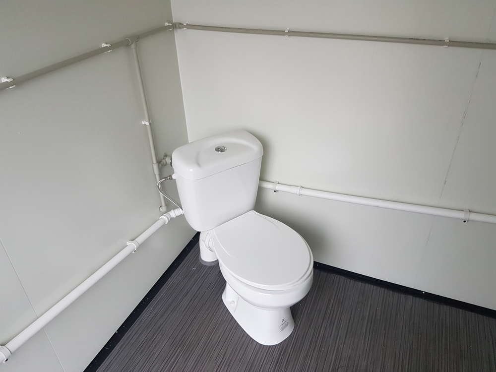 Remorque Sanitaire avec toilette double 3,50x2M 750KG
