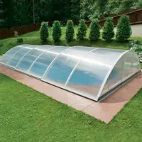 Abri de piscine mi- haut KLASIK
