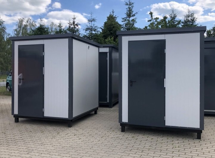 Conteneur sanitaire avec douche 2x2M neuf