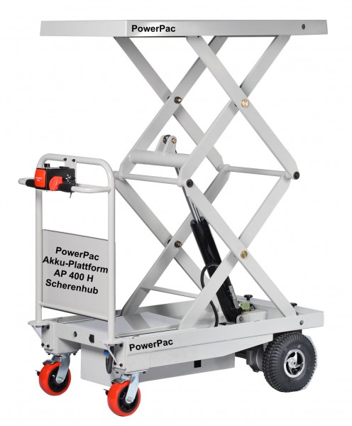 Table élévatrice électrique à ciseaux AP400H - capacité de charge de 400 kg, course de 1600 mm