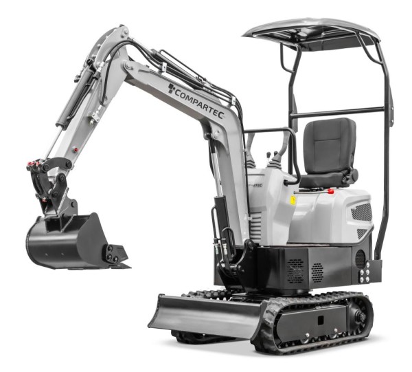 Mini-pelle "Bobmaster Basic" - diesel, 850 kg + kit de godet