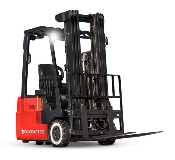 Chariot élévateur électrique CPD15TVL - 1500 kg, 4800 mm de levage, Lithium
