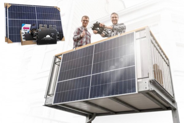 Centrale de balcon 600 W - Kit complet d'installation solaire Energytec