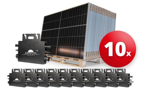 Centrale solaire de balcon 600 W - kit complet Energytec