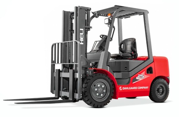 Chariot élévateur diesel CPCD25-XC26H - 2500 kg, 4700 mm