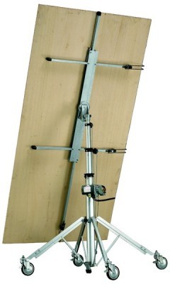 Lève-plaque électrique DW520, capacité de charge de 68 kg, hauteur de levage de 5,1 m