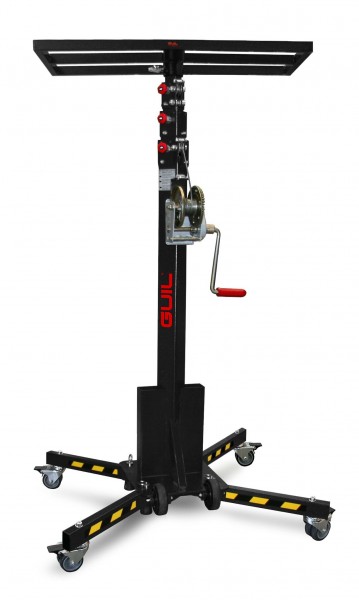 Monte-matériaux ELC-730/R de Guil, 125 kg de capacité de levage, course de 4560 mm