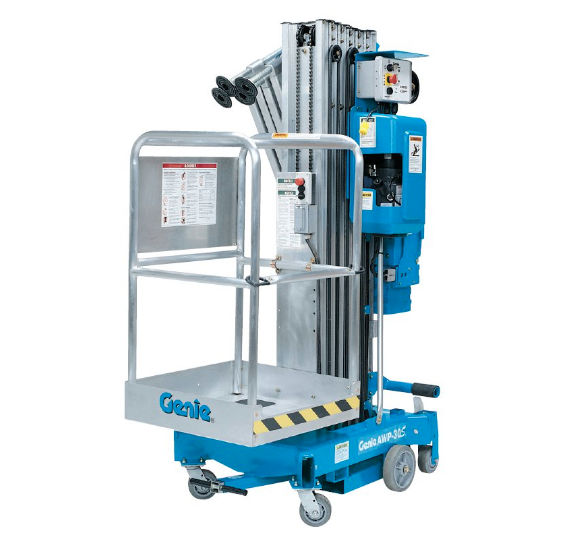 Monte-personnes Genie AWP avec châssis standard -159 kg de capacité, différentes hauteurs