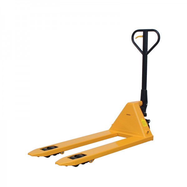 Transpalette manuel avec freins OSE 2500 kg, longueur de fourche 1150 mm, Tandem PU/PU