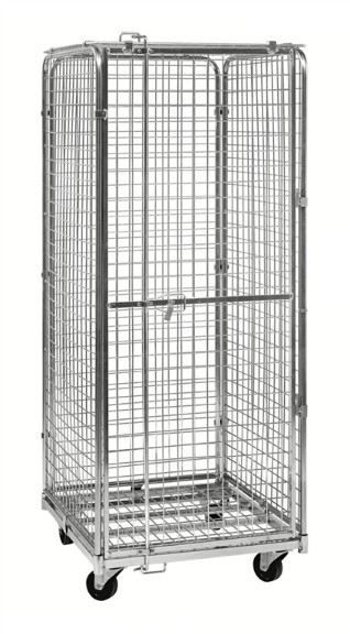 Kongamek Conteneur de sécurité KM1200 - capacité 400 kg, avec dispositif de fermeture