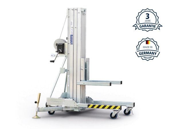Elévateur de montage ALP LMX 500, capacité de charge de 500 kg, hauteur de levage de 4,8 m