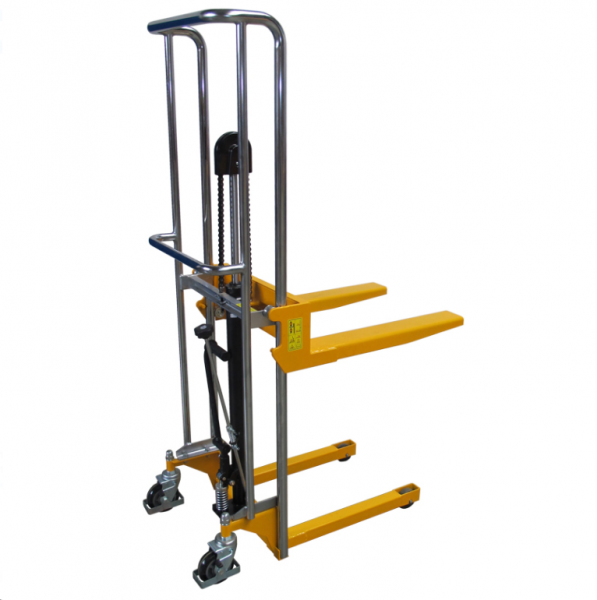 Mini-élévateur MM400, capacité de charge 400 kg, course 1500 mm, commande hydraulique par pied