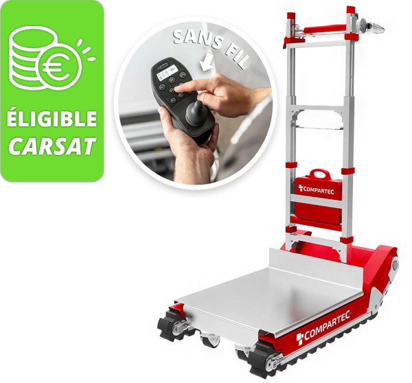 Monte-escalier électrique CT420W - 420 kg, télécommande sans fil