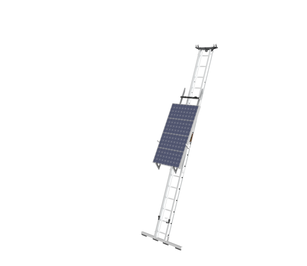 Monte-charge solaire "E-SolarClimber" - Kit jusqu'à 10m incl. Batterie au Lithium