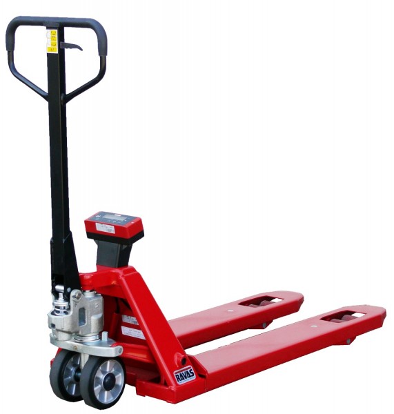 Transpalette manuel Ravas 1100 avec balance