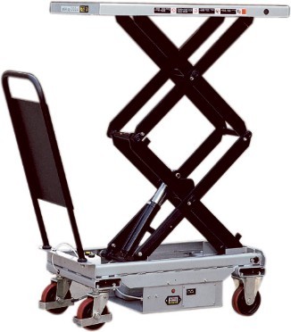 Silverstone Table élévatrice à ciseaux électrique - jusqu'à 800 kg de capacité