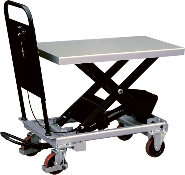 Silverstone Table élévatrice à ciseaux - plate-forme 1010 x 520 mm, jusqu'à 1000 kg de capacité