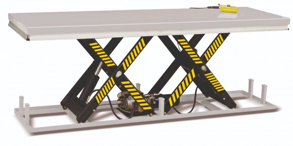 Silverstone Table élévatrice fixe électrique - jusqu'à 4000 kg de capacité, 1000 mm de course