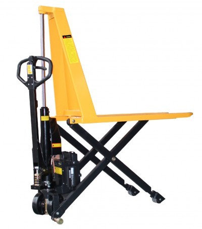 Silverstone Transpalette à ciseaux électrique Quicklift - 1000 kg de capacité, 800 mm de course