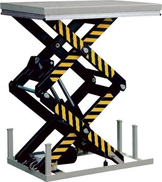Silverstone Table élévatrice à ciseaux HD2000 - 2000 kg de capacité, 1780 mm d'hauteur