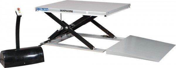 Silverstone Table élévatrice fixe électrique - 1000kg de capacité de charge, 860 mm de course SL1001