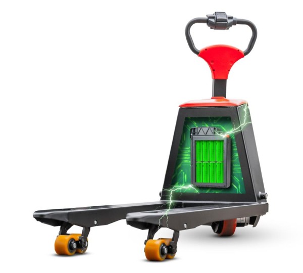 Transpalette électrique - 1500 kg incl. batterie & chargeur "ForkLion"