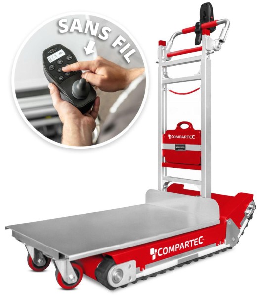 Monte-escalier électrique CT420SW-420 kg, télécommande sans fil