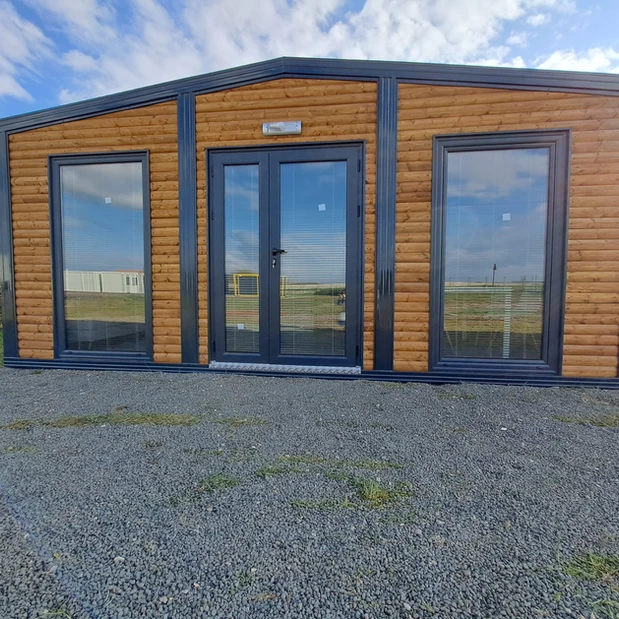 Container Bungalow Meublé avec Chalet de Jardin  Neuf