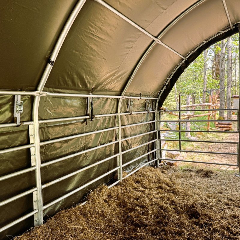 Abris pour pour bétail 6×6 m GSCT2020 Premium