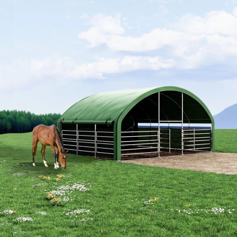 Abris pour pour bétail 6×6 m GSCT2020 Premium