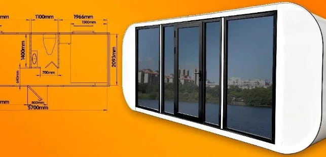Tiny house bureau Stahlworks Eco 6000