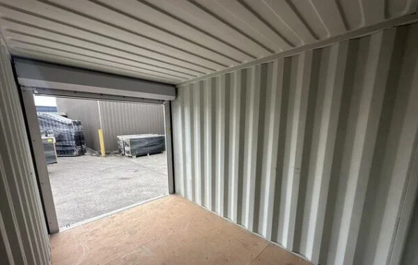 Container de Stockage 12 Pieds avec Poches pour Fourches