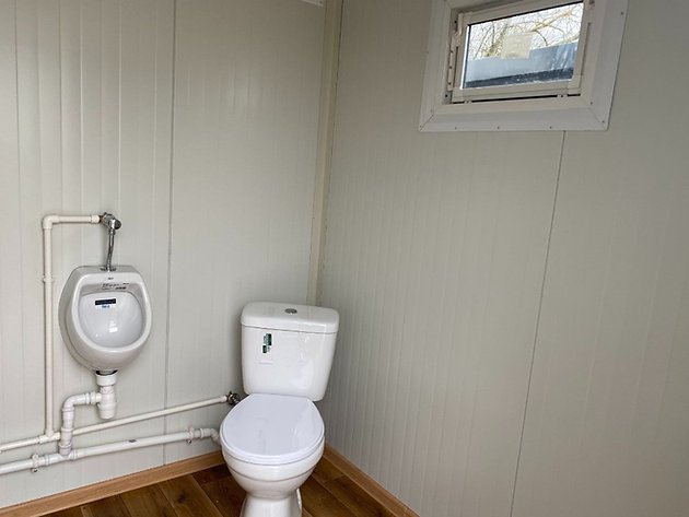 Conteneur Sanitaire WC Box neuf avec Cabine Double