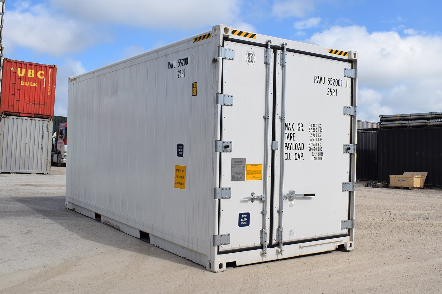 Container 20 pieds High-cube frigorifique neuf