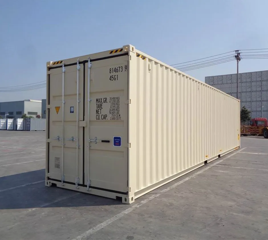 Container 40 pieds High-cube Double porte