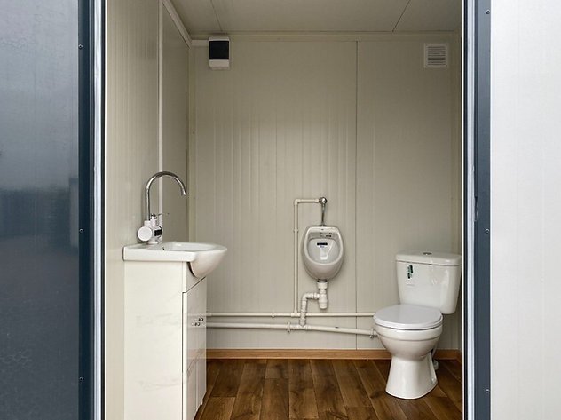 Conteneur Sanitaire WC Box neuf avec Cabine Double