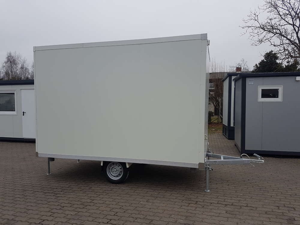 Remorque Sanitaire avec toilette double 3,50x2M 750KG