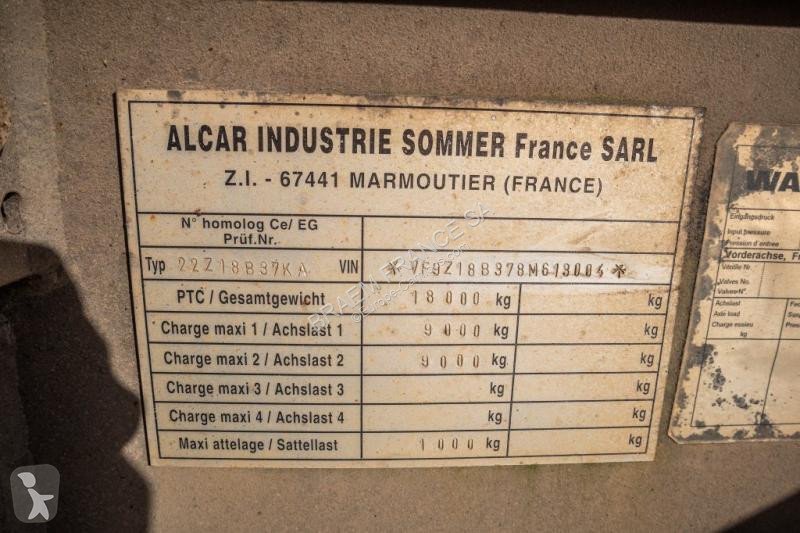 Remorque Alcar porte container  PORTE CAISSE 2 essieux occasion