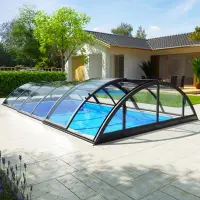 Abri de piscine mi- haut KLASIK