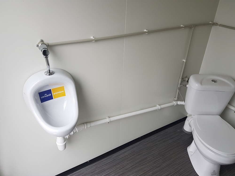 Remorque Sanitaire avec toilette double 3,50x2M 750KG